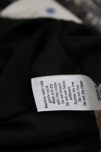 Athleta Womens Black Mini Skort Polyester Lycra Spandex Size M