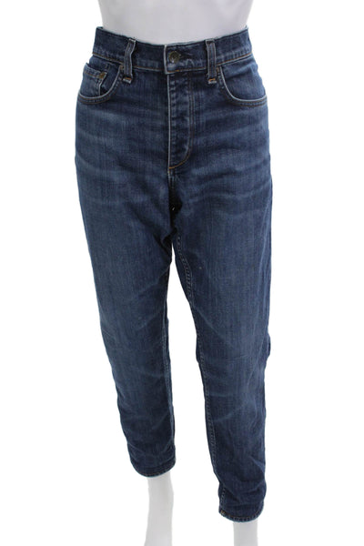 Rag & Bone Unisex Dark Blue Cropped Ankle Jeans Size 32