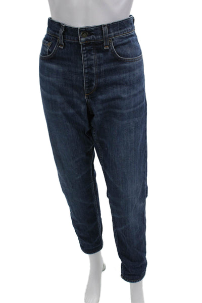 Rag & Bone Unisex Dark Blue Cropped Ankle Jeans Size 32