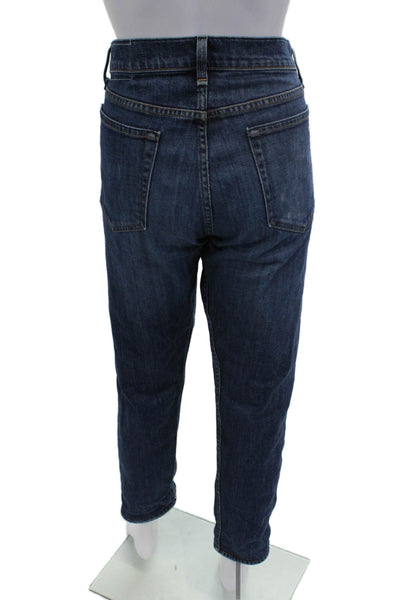 Rag & Bone Unisex Dark Blue Cropped Ankle Jeans Size 32