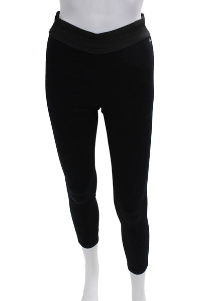 Goldsign Womens Ankle Jegging Black Poly Nylon Blend Size 27