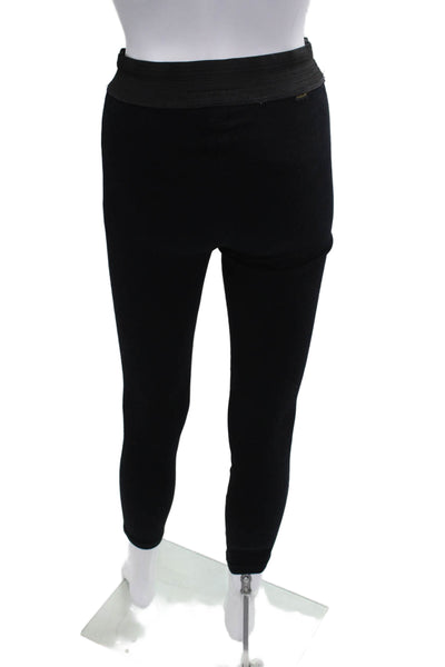 Goldsign Womens Ankle Jegging Black Poly Nylon Blend Size 27