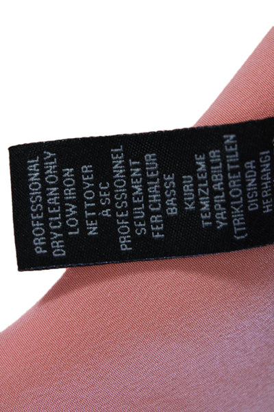 Tibi Womens Pink V Neck Camisole Sleeveless 100% Viscose Size 10