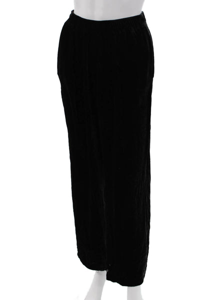 Stella McCartney Women Sweatpants Black Viscose Silk Size S