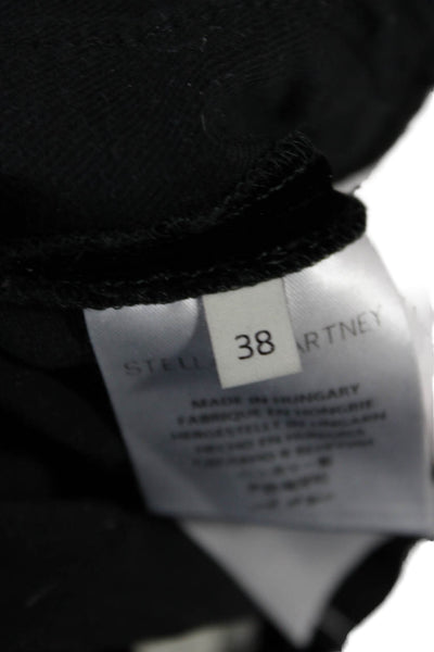 Stella McCartney Women Sweatpants Black Viscose Silk Size S