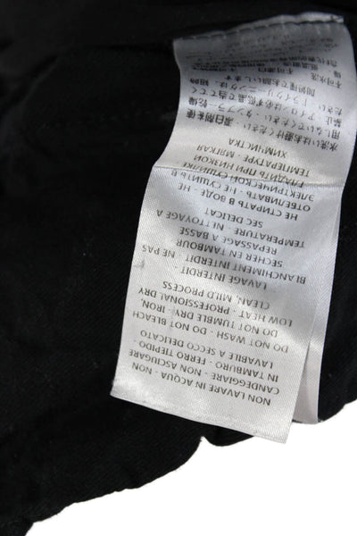 Stella McCartney Women Sweatpants Black Viscose Silk Size S