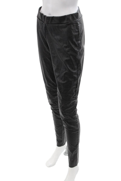 Wolford Womens Jegging Pants Black Biker Inseam 30 Size 10