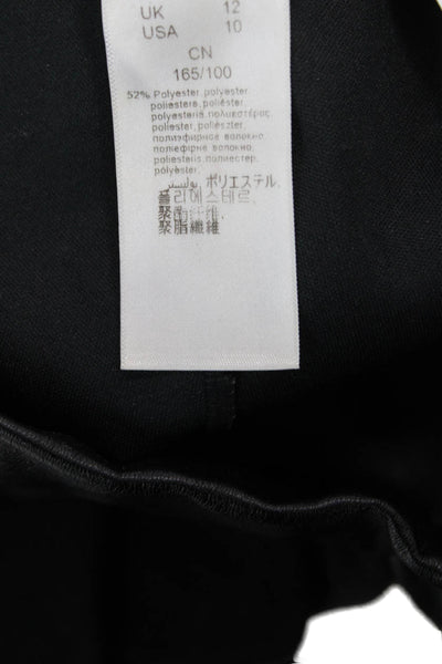Wolford Womens Jegging Pants Black Biker Inseam 30 Size 10