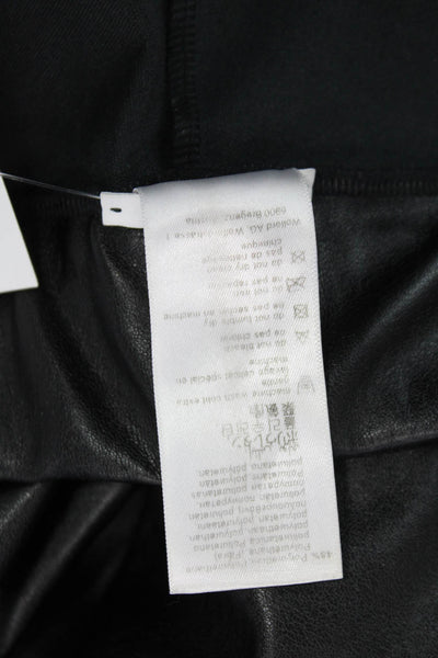 Wolford Womens Jegging Pants Black Biker Inseam 30 Size 10