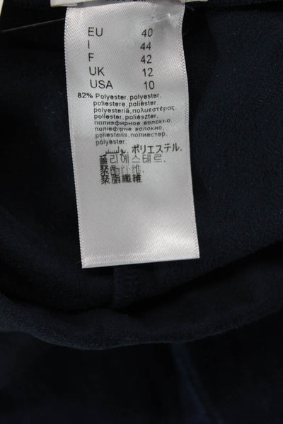 Wolford Women Ankle Jeggings Dark Blue Size 10