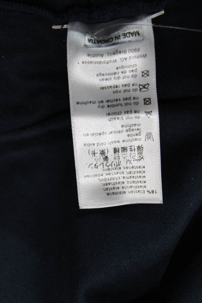 Wolford Women Ankle Jeggings Dark Blue Size 10