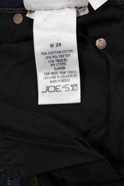 Joes Womens Boyfriend Dark Blue High Rise Jeans Size 29
