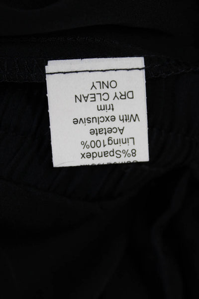 Bailey 44 Unisex Black Silk Sweat Shorts Drawstring Beach Size M