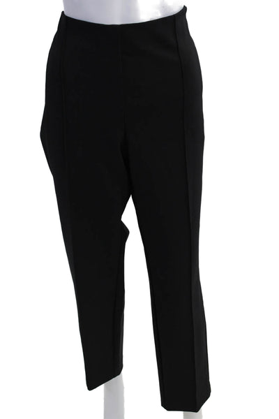 Lafayette 148 New York Womens Ankle Dress Pants Black Size 16