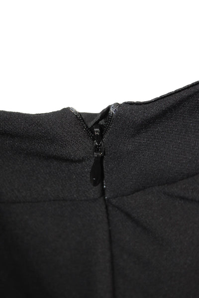 Lafayette 148 New York Women Ankle Dress Pants Black Size 14W