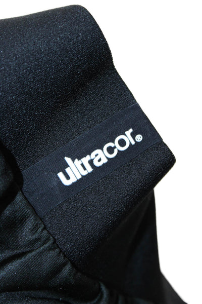 Ultracor Womens Black Geometric Skater Mini Skort Size M