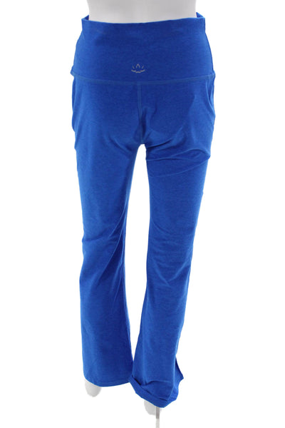 Beyond Yoga Women Blue Sweatpants Polyester Spandex Size XL