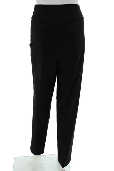 Nic + Zoe Women Ankle Dress Pants Black Poly Blend Size 14W