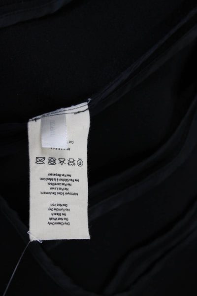 L Agence Women Black Button Blazer Long Sleeve Classic Size 0