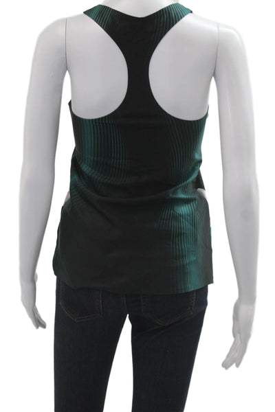 Ultracor Women Floral Sleeveless Tank Black Size M