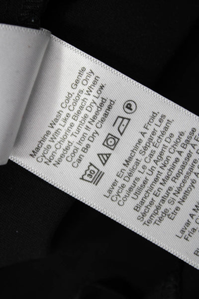 Donna Karan New York Women Ankle Cropped Dress Pants Black Size XL