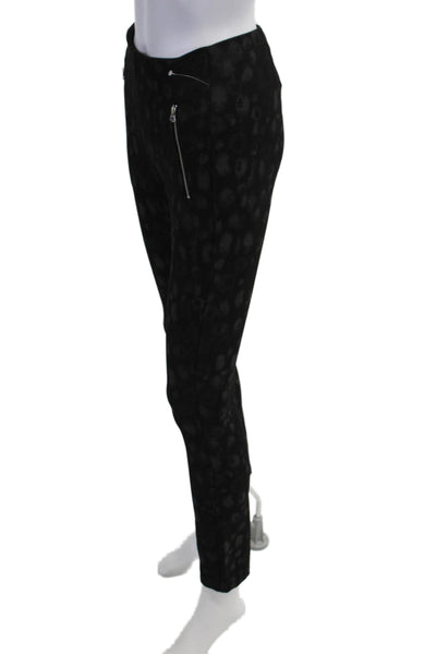 Rag & Bone Womens Ankle Jegging Pants Black Animal Print Size 0