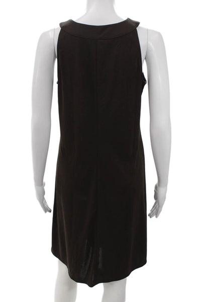 Michael Michael Kors Womens Shift Dress Black Sleeveless Petite Size S