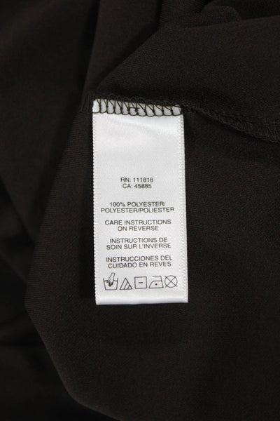 Michael Michael Kors Womens Shift Dress Black Sleeveless Petite Size S