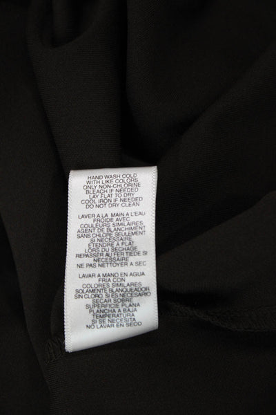 Michael Michael Kors Womens Shift Dress Black Sleeveless Petite Size S