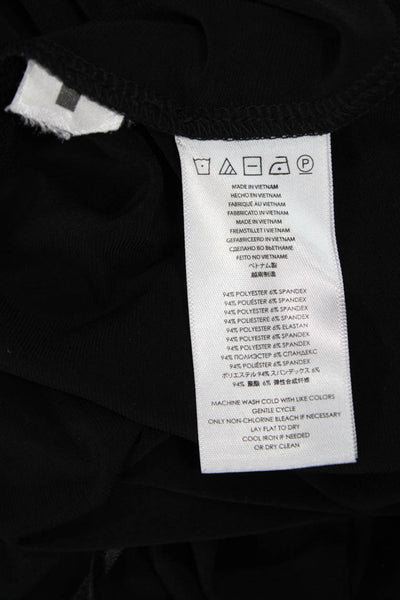 Michael Michael Kors Women Sheath Dress Black Sleeveless Short Size 4