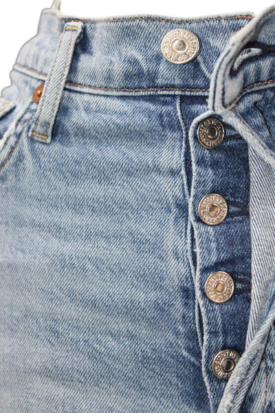 Citizens of Humanity Women Ankle Skinny Jeans Light Blue Mid Rise Size 24