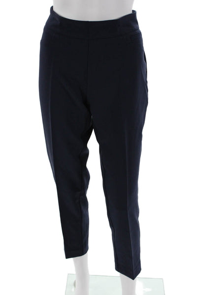 Nanette Nanette Lepore Women Ankle Cropped Dress Pants Dark Blue Size S