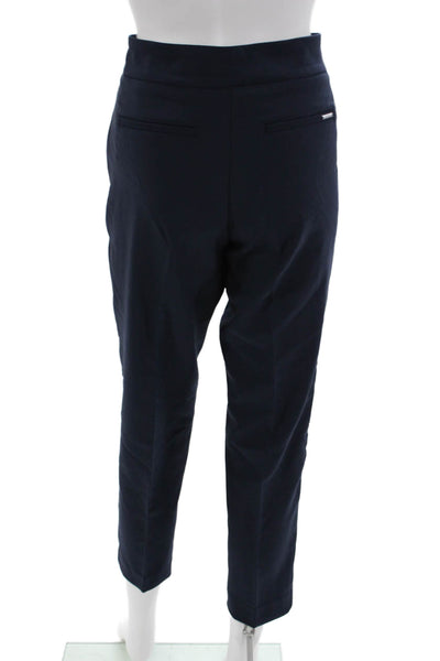 Nanette Nanette Lepore Women Ankle Cropped Dress Pants Dark Blue Size S