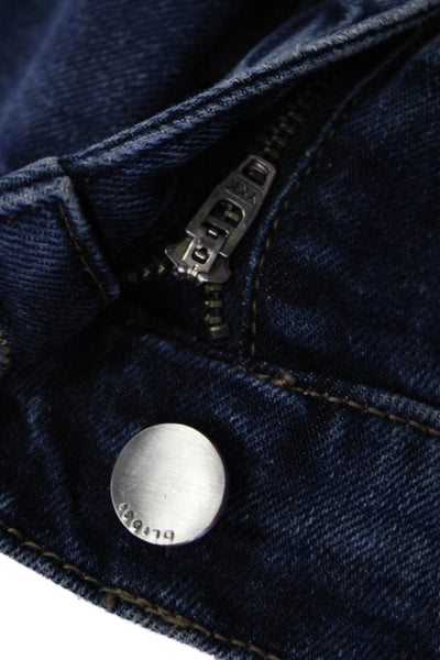 DL1961 Womens Mom Jeans Dark Blue High Rise Inseam 30 Size 34