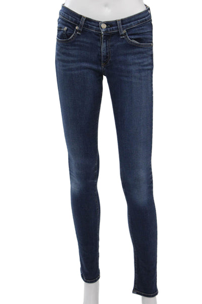 Rag & Bone Jean Women Skinny Dark Blue Jeans Size 26