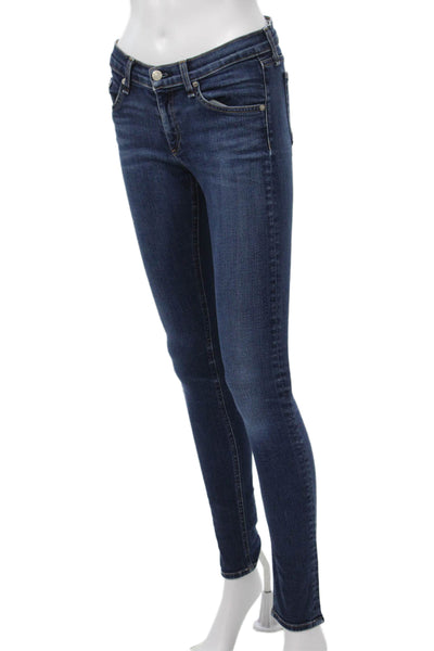 Rag & Bone Jean Women Skinny Dark Blue Jeans Size 26
