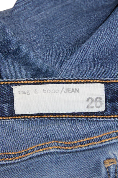 Rag & Bone Jean Women Skinny Dark Blue Jeans Size 26