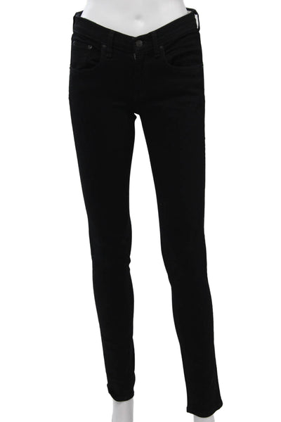 Rag & Bone Jean Womens Skinny Black Jeans Size 26
