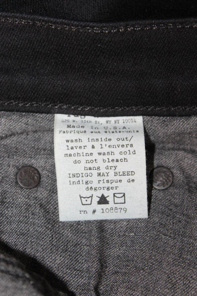 Rag & Bone Jean Womens Skinny Black Jeans Size 26