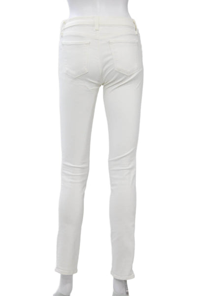 J Brand Womens Skinny White Jeans Size 26
