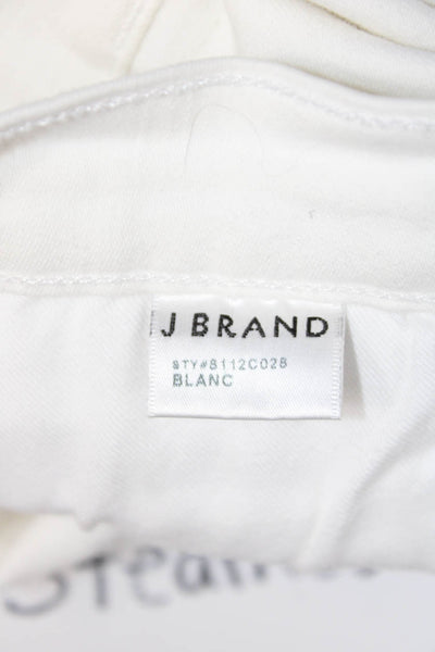 J Brand Womens Skinny White Jeans Size 26