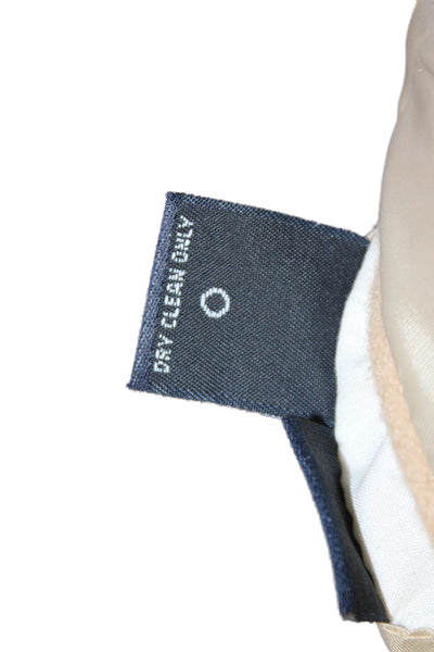 Botany Men Beige Camelhair Solid Collared Button Blazer Classic Fall Size 46