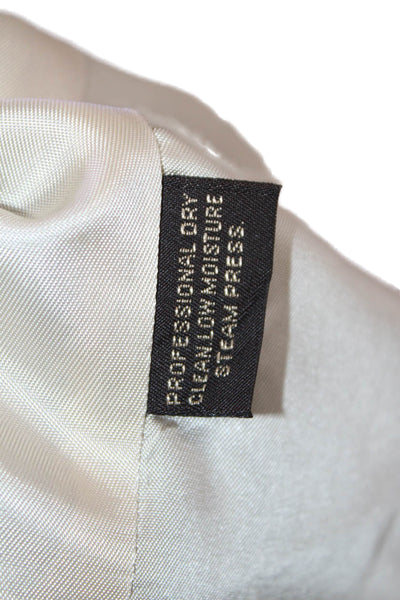 Calvin Klein Mens Wool Gray Suit Jacket Button Classic Size 42
