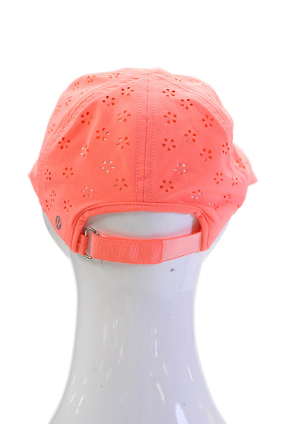 Lululemon Women's Eyelet Baseball Hat Orange One Size