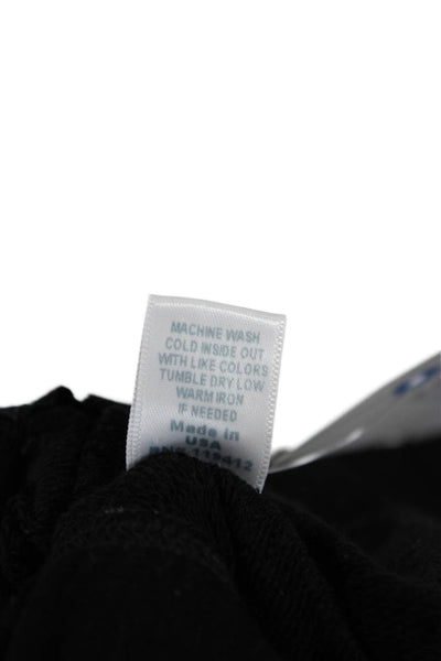 Monrow Womens Jogger Sweatpants Black Rayon Blend Size M