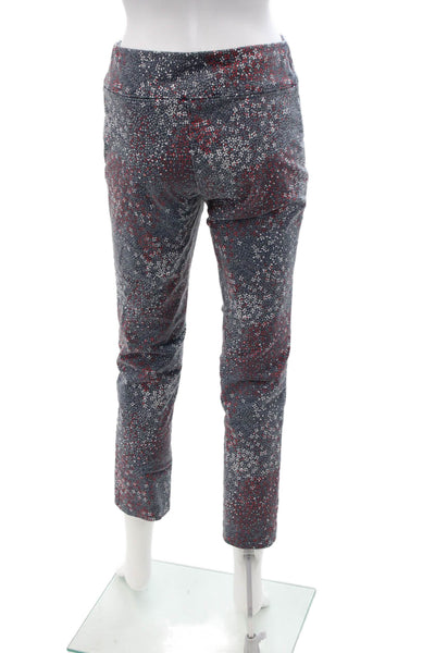 Lisette Women Ankle Cropped Dark Gray Pants Size 4
