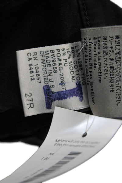 AG Adriano Goldschmied Womens Skinny Leg Black Jeans Size 27
