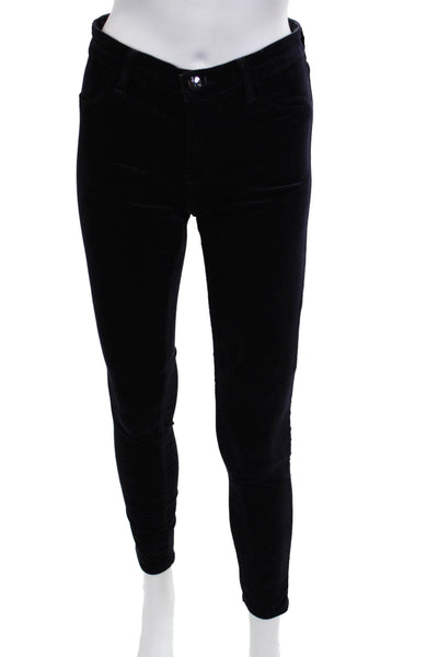 J Brand Womens Ankle Jeggings Black Size 27