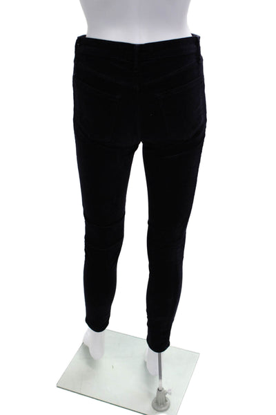 J Brand Womens Ankle Jeggings Black Size 27