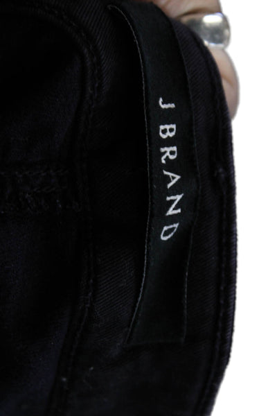 J Brand Womens Ankle Jeggings Black Size 27